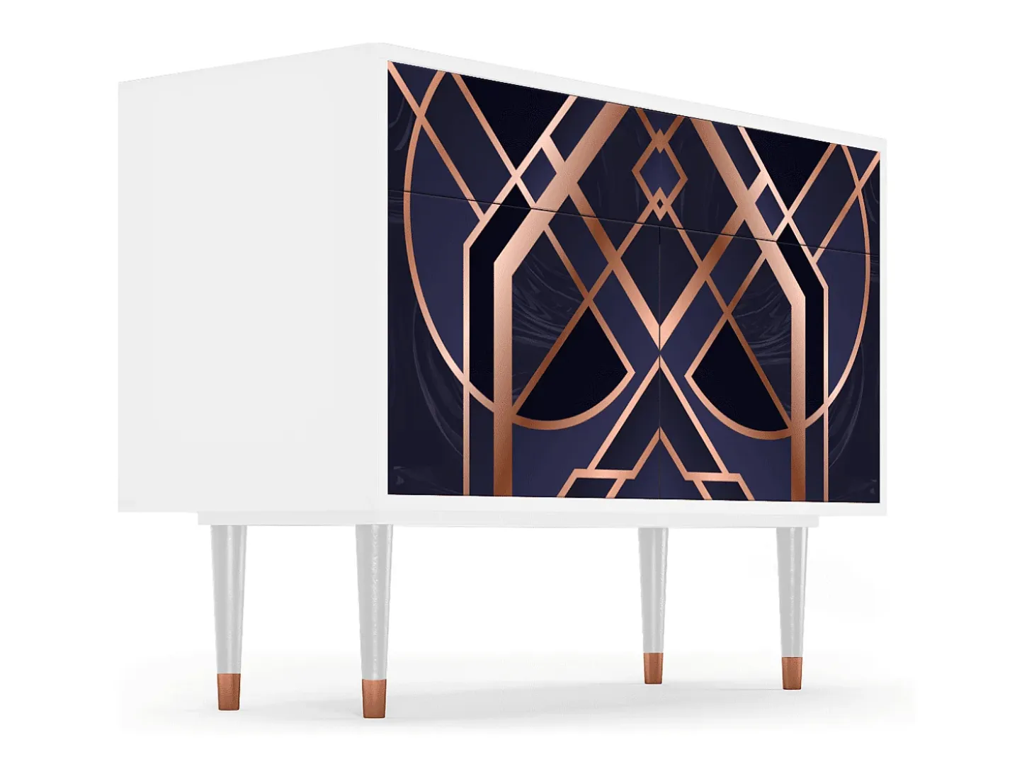 Aparador - 115x85x48 cm - BS4 - Purple Temple, Blanco