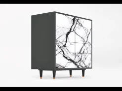 Aparador - 94x96x48 cm - BS3 - Raven Marble, Antracita