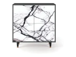 Aparador - 94x96x48 cm - BS3 - Raven Marble, Antracita