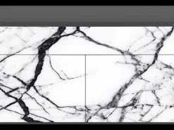 Aparador - 115x85x48 cm - BS4 - Raven Marble, Antracita