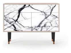 Aparador - 115x85x48 cm - BS4 - Raven Marble, Latte