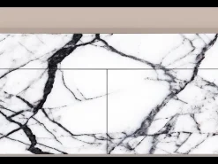 Aparador - 115x85x48 cm - BS4 - Raven Marble, Latte