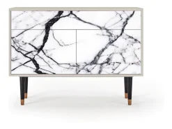 Aparador - 115x85x48 cm - BS4 - Raven Marble, Arena