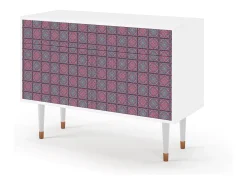 Aparador - 115x85x48 cm - BS4 - Riviera Mosaic, Blanco