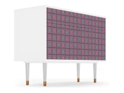 Aparador - 115x85x48 cm - BS4 - Riviera Mosaic, Blanco