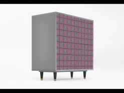 Aparador - 94x96x48 cm - BS3 - Riviera Mosaic, Gris