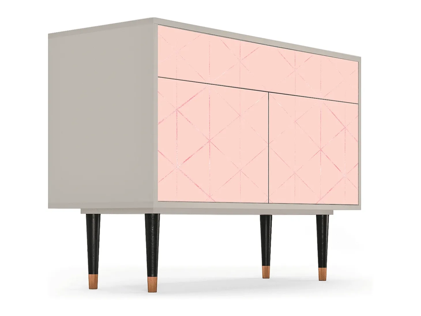 Aparador - 115x85x48 cm - BS4 - Rose Quartz, Arena