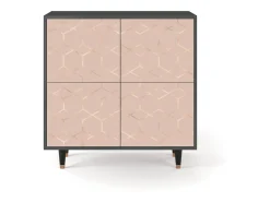 Aparador - 94x96x48 cm - BS3 - Rose Honeycomb, Antracita
