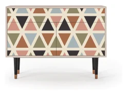 Aparador - 115x85x48 cm - BS4 - Royal Triangles, Latte