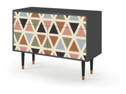 Aparador - 115x85x48 cm - BS4 - Royal Triangles, Antracita