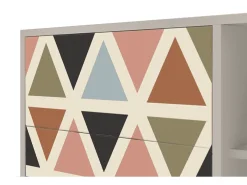 Aparador - 125x98x48 cm - BS2 - Royal Triangles, Arena