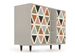 Aparador - 125x98x48 cm - BS2 - Royal Triangles, Arena