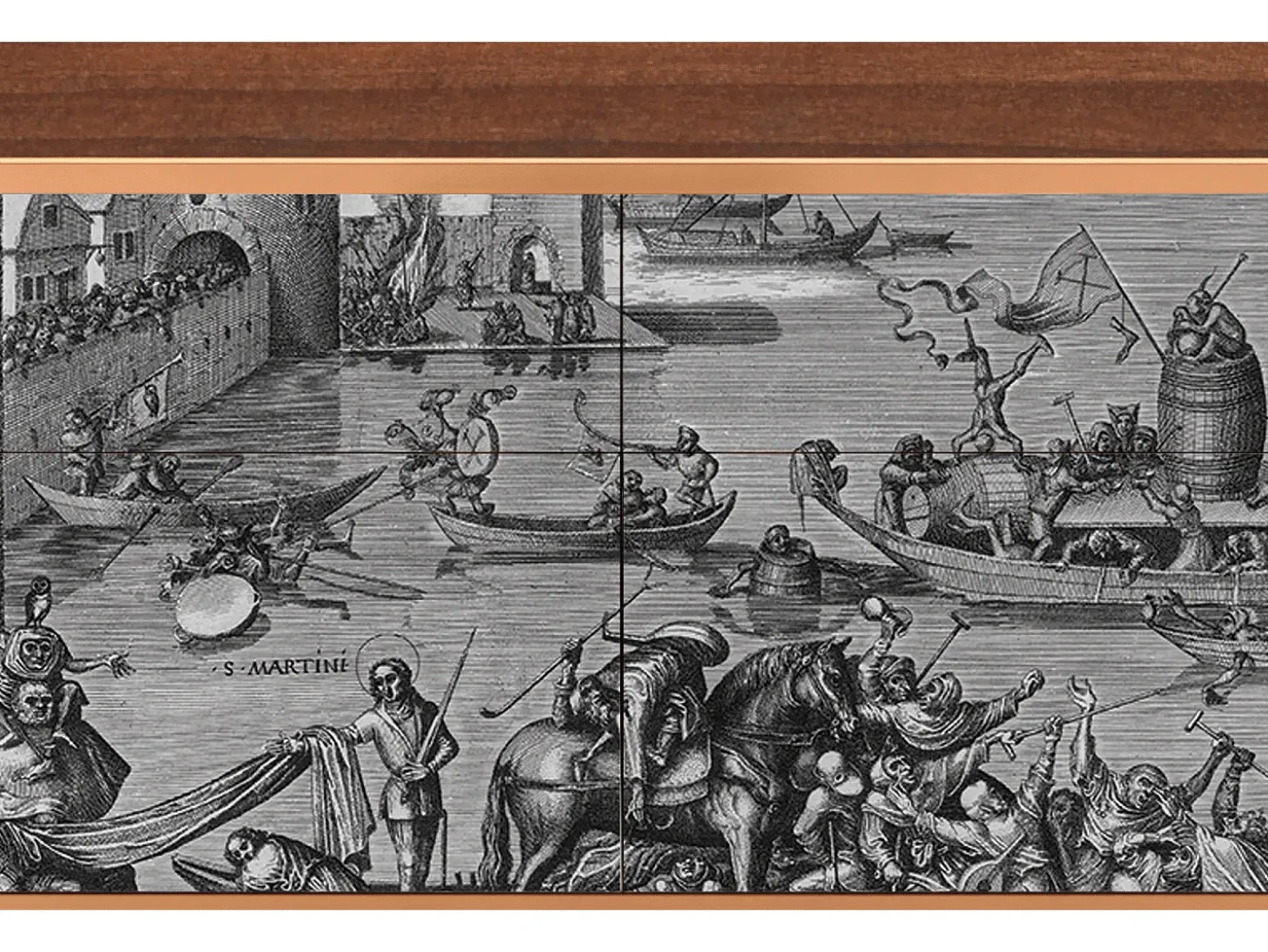 Aparador - 115x85x48 cm - BS4 - Rusticorum, Nogal