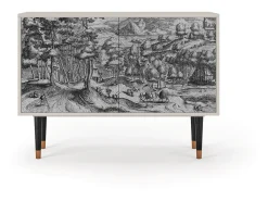 Aparador - 115x85x48 cm - BS4 - Rusticorum, Arena
