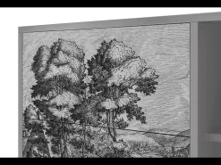 Aparador - 125x98x48 cm - BS2 - Rusticorum, Gris