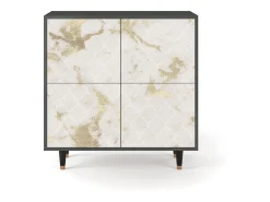Aparador - 94x96x48 cm - BS3 - Sahara desert, Antracita