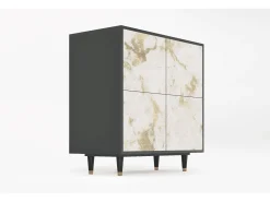 Aparador - 94x96x48 cm - BS3 - Sahara desert, Antracita
