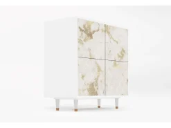Aparador - 94x96x48 cm - BS3 - Sahara desert, Blanco