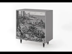 Aparador - 94x96x48 cm - BS3 - Saint Martin, Gris