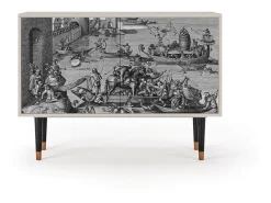 Aparador - 115x85x48 cm - BS4 - Saint Martin, Arena