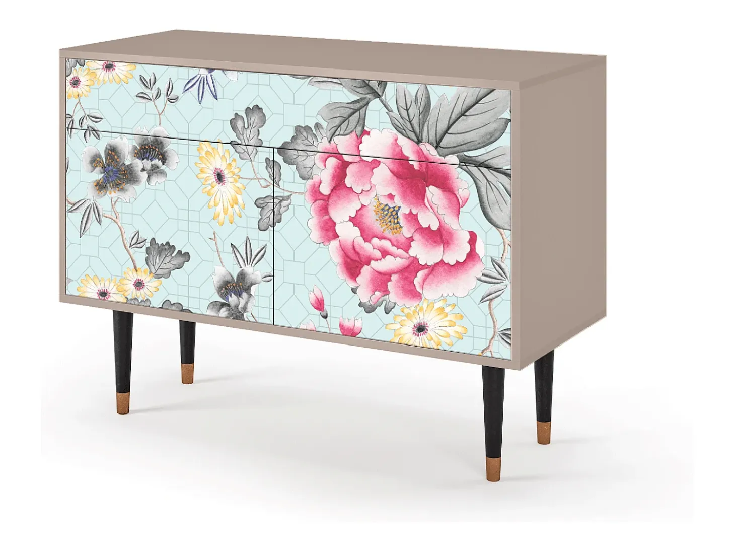 Aparador - 115x85x48 cm - BS4 - Sky Garden, Latte