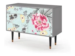 Aparador - 115x85x48 cm - BS4 - Sky Garden, Gris