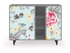 Aparador - 125x98x48 cm - BS2 - Sky Garden, Gris