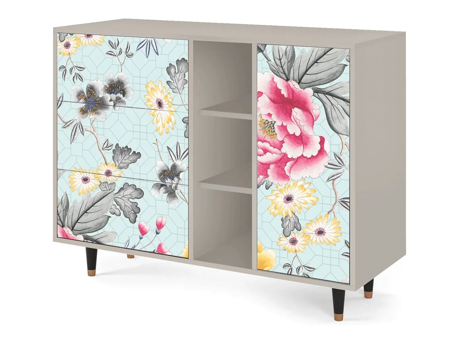 Aparador - 125x98x48 cm - BS2 - Sky Garden, Arena