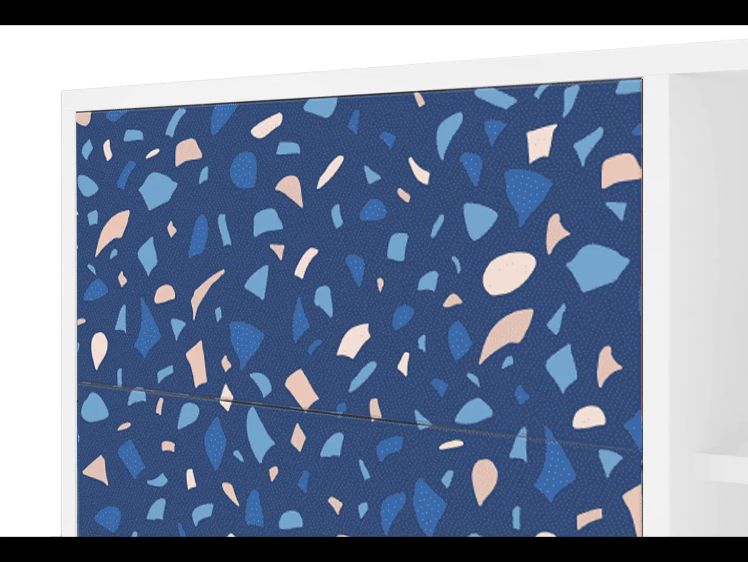 Aparador - 125x98x48 cm - BS2 - Soap Whirpool, Blanco