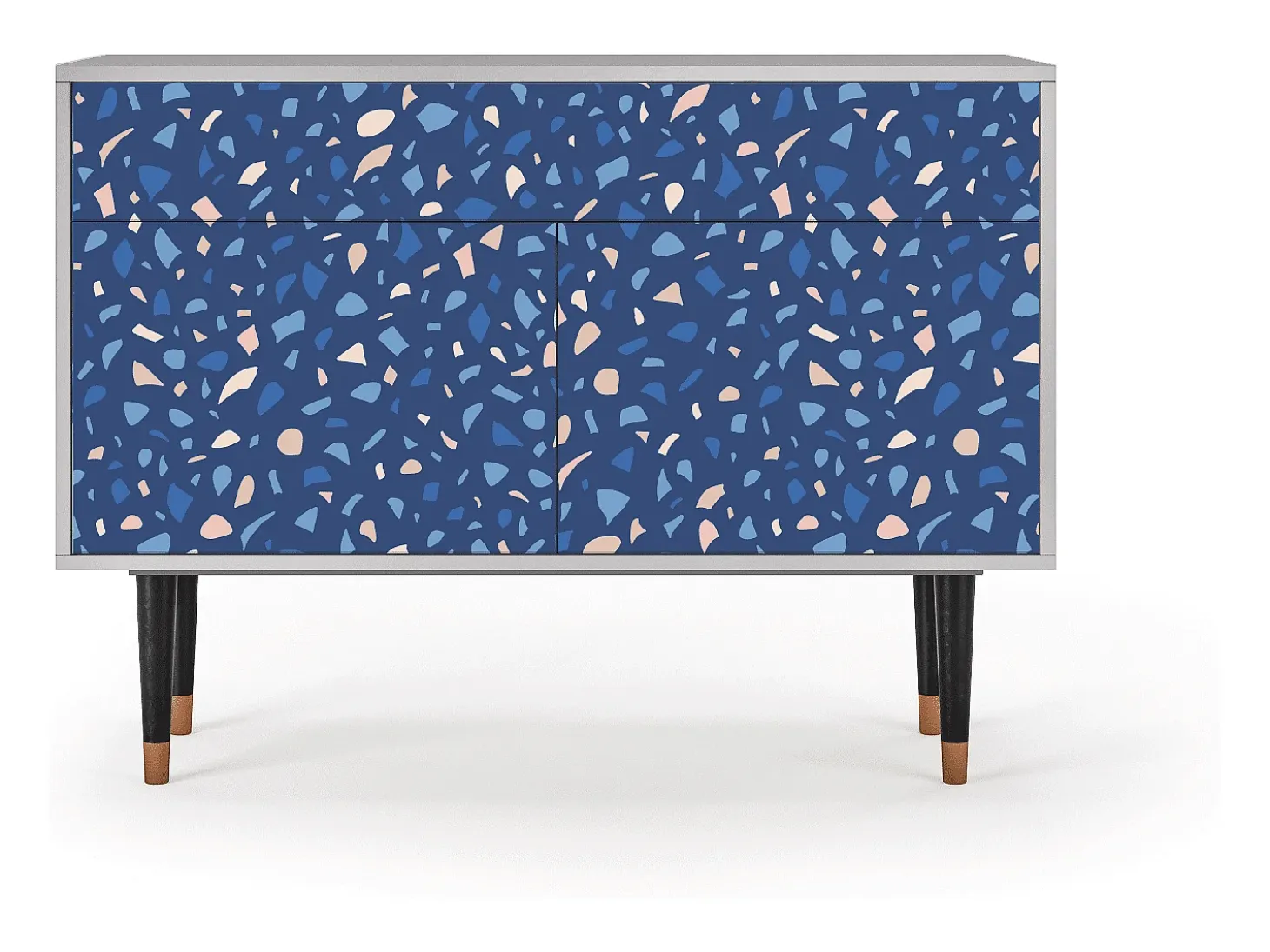 Aparador - 115x85x48 cm - BS4 - Soap Whirpool, Gris