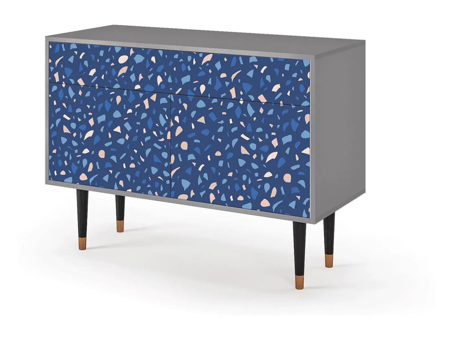 Aparador - 115x85x48 cm - BS4 - Soap Whirpool, Gris