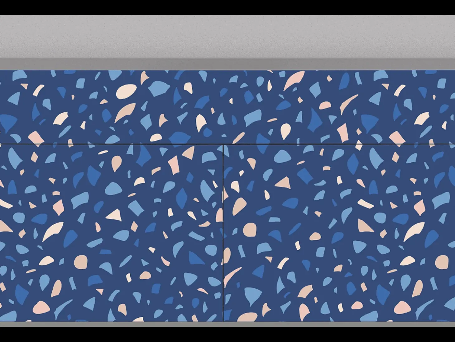 Aparador - 115x85x48 cm - BS4 - Soap Whirpool, Gris