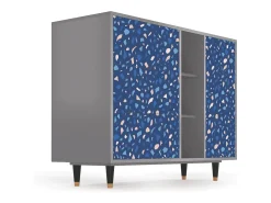Aparador - 125x98x48 cm - BS2 - Soap Whirpool, Gris