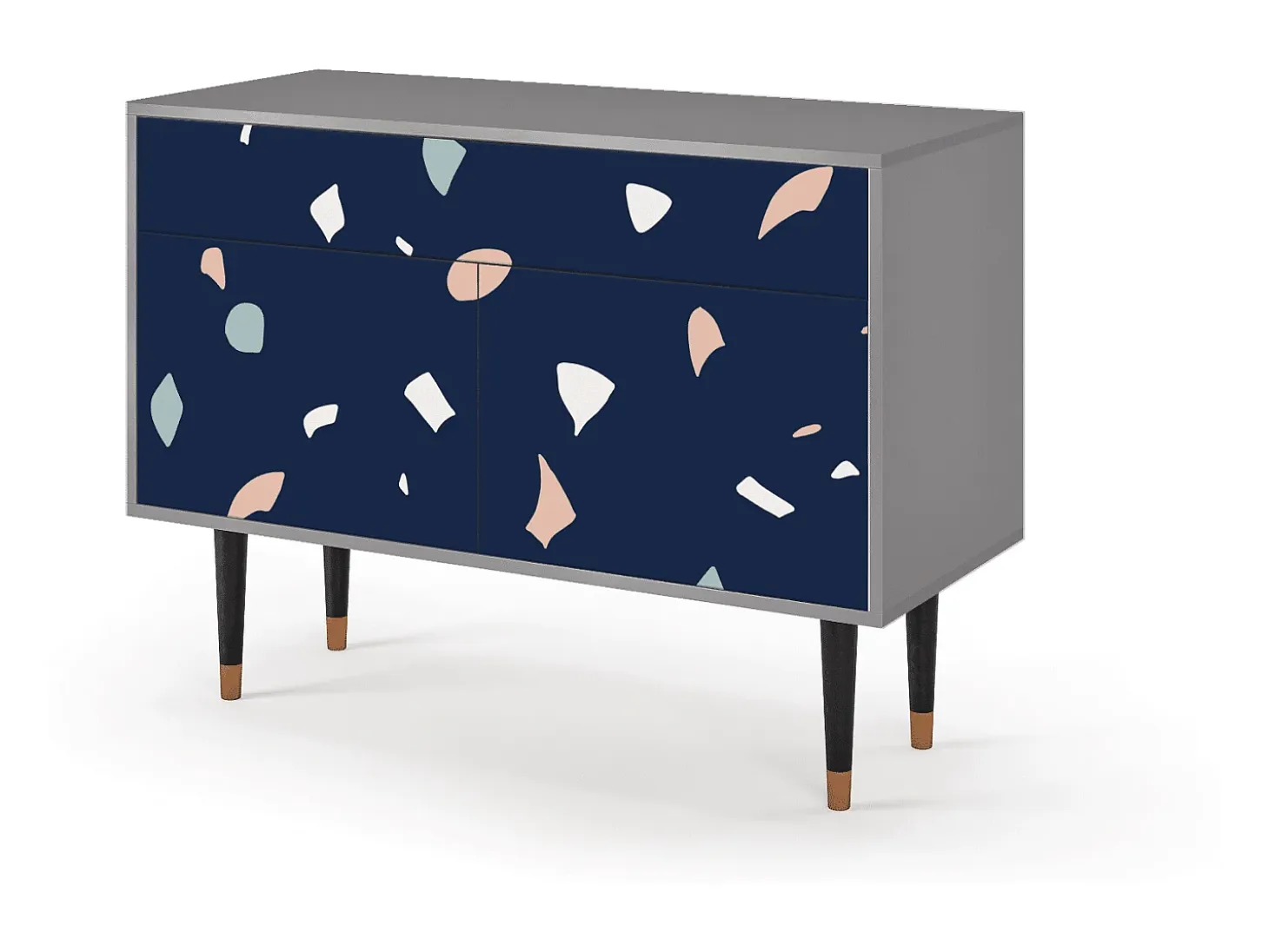 Aparador - 115x85x48 cm - BS4 - Space Satellites, Gris