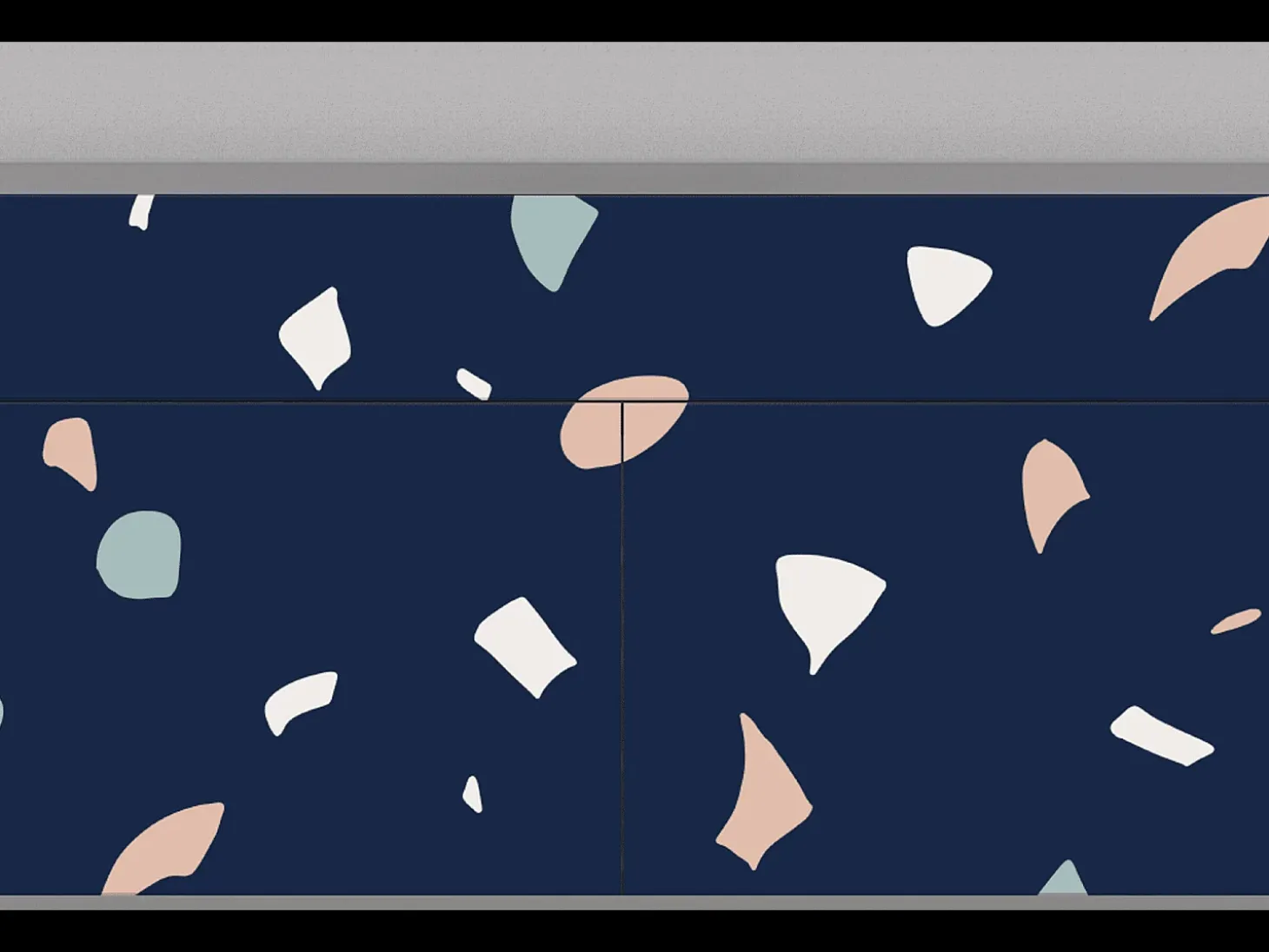Aparador - 115x85x48 cm - BS4 - Space Satellites, Gris