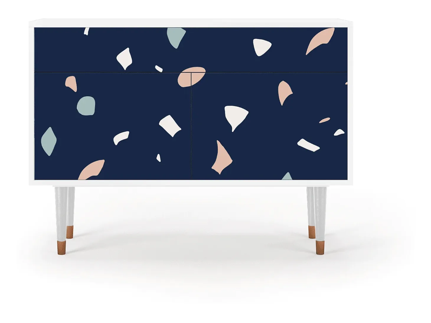 Aparador - 115x85x48 cm - BS4 - Space Satellites, Blanco