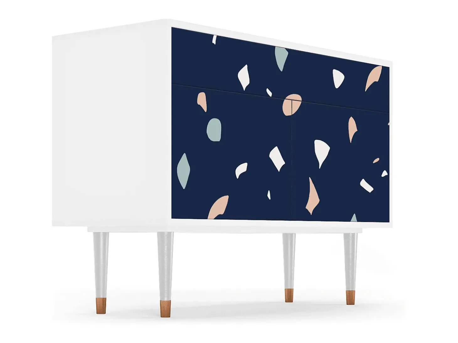 Aparador - 115x85x48 cm - BS4 - Space Satellites, Blanco