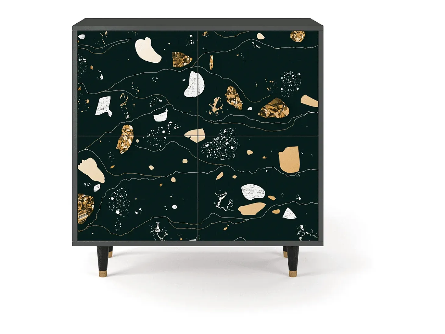 Aparador - 94x96x48 cm - BS3 - Space Rocks, Antracita