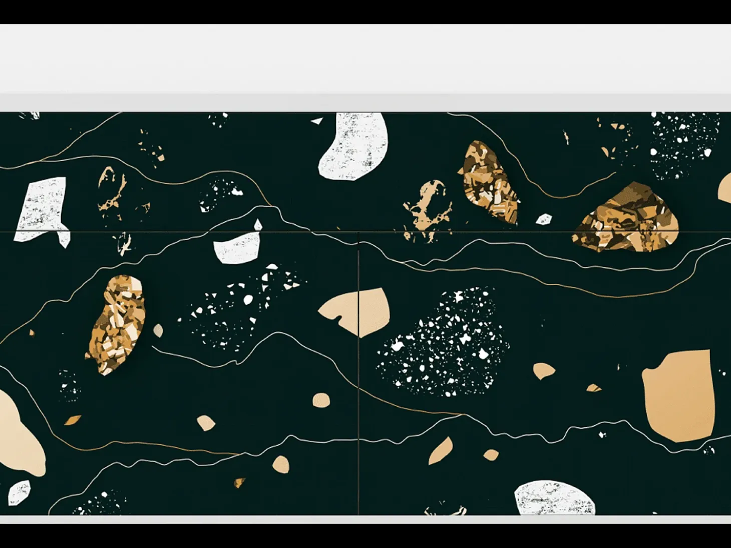 Aparador - 115x85x48 cm - BS4 - Space Rocks, Blanco