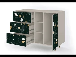 Aparador - 125x98x48 cm - BS2 - Space Rocks, Arena