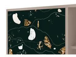 Aparador - 125x98x48 cm - BS2 - Space Rocks, Latte