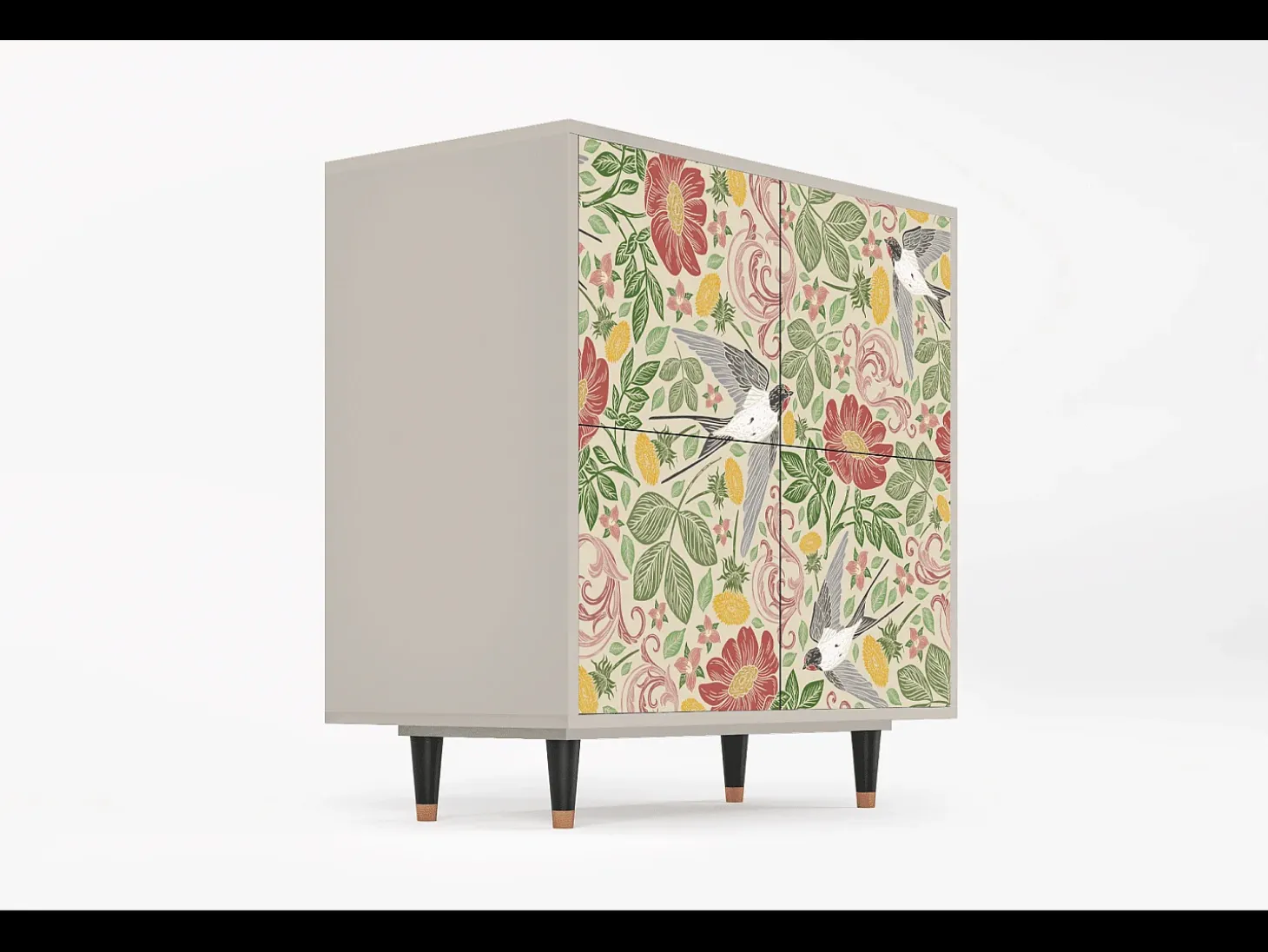 Aparador - 94x96x48 cm - BS3 - Spring Swallow, Arena