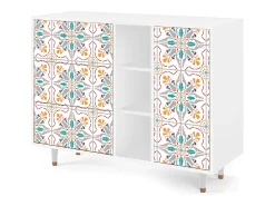Aparador - 125x98x48 cm - BS2 - Spring Ceramics, Blanco
