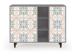 Aparador - 125x98x48 cm - BS2 - Spring Ceramics, Gris