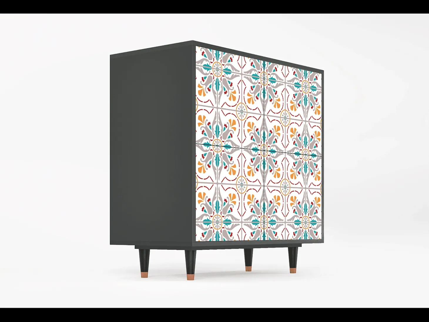 Aparador - 94x96x48 cm - BS3 - Spring Ceramics, Antracita