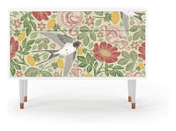 Aparador - 115x85x48 cm - BS4 - Spring Swallow, Blanco