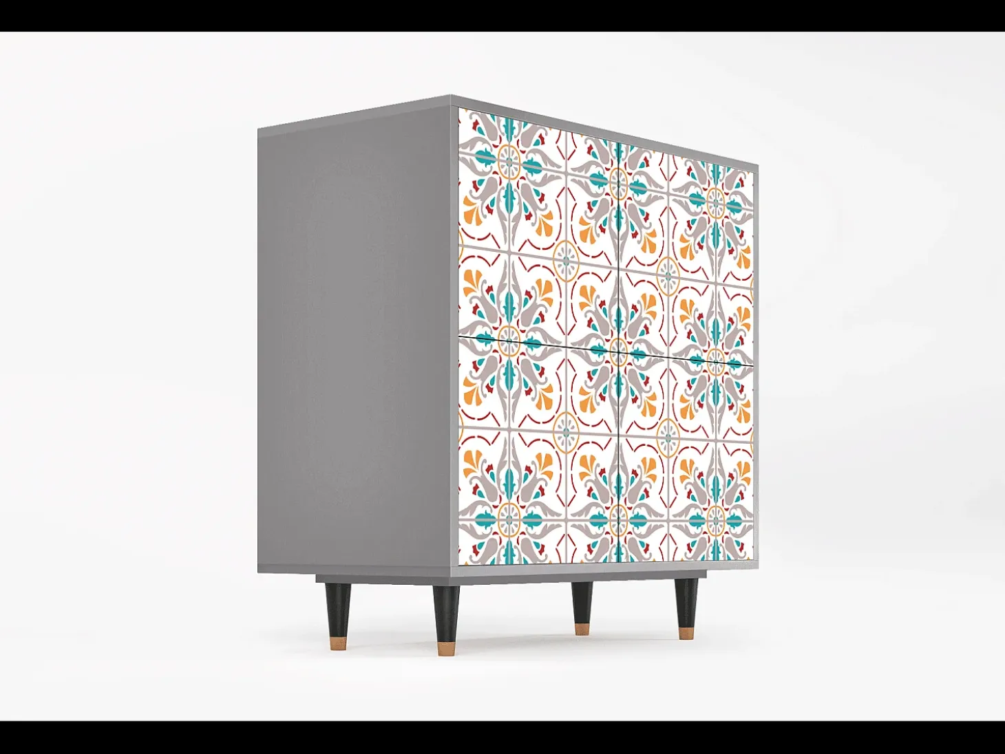 Aparador - 94x96x48 cm - BS3 - Spring Ceramics, Gris