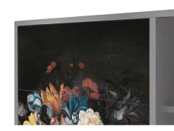 Aparador - 125x98x48 cm - BS2 - Still Life with Flowers, Gris