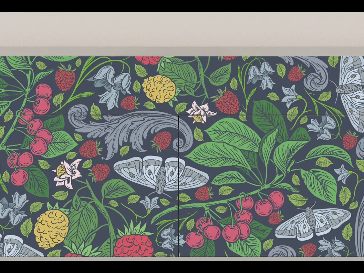 Aparador - 115x85x48 cm - BS4 - Summer Berries, Arena