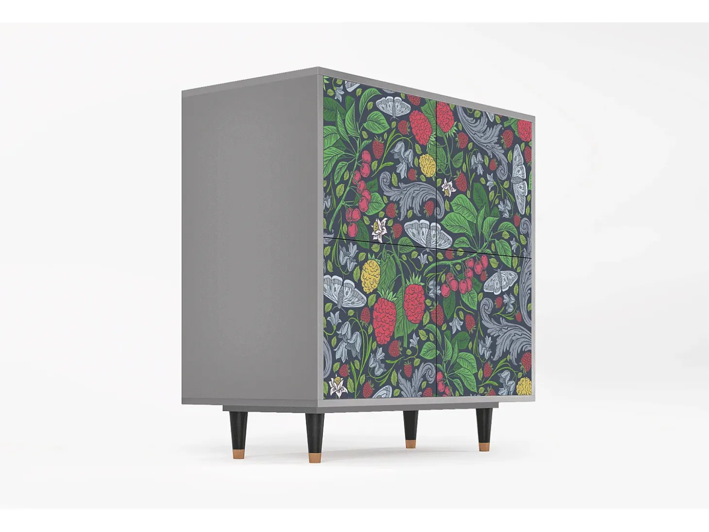 Aparador - 94x96x48 cm - BS3 - Summer Berries, Gris